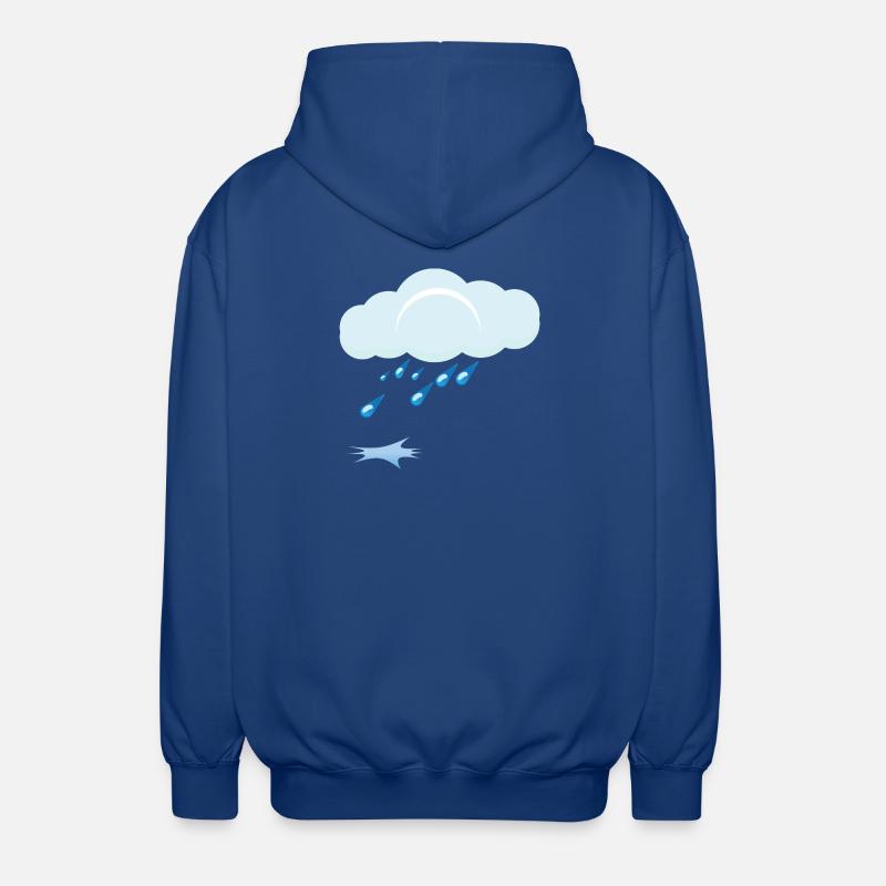 Rain - Unisex Hooded Jacket - royal blue