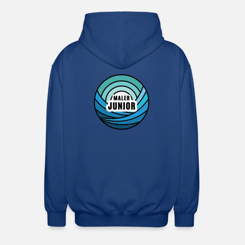 Junior Painter Apprentice Successor Child Painter's Son - Unisex Hooded Jacket - royal blue