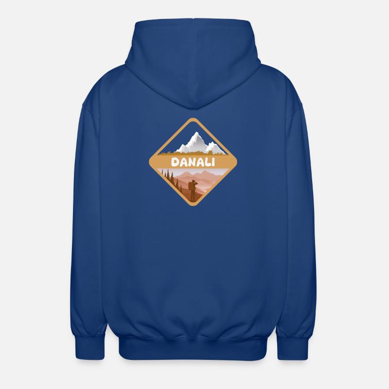 Danali - Unisex Hooded Jacket - royal blue