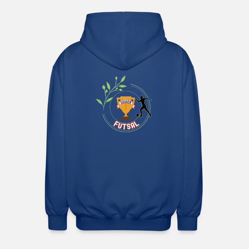 Futsal Siegerin Gewinner Turnier Meisterschaft - Unisex Kapuzenjacke - Royalblau