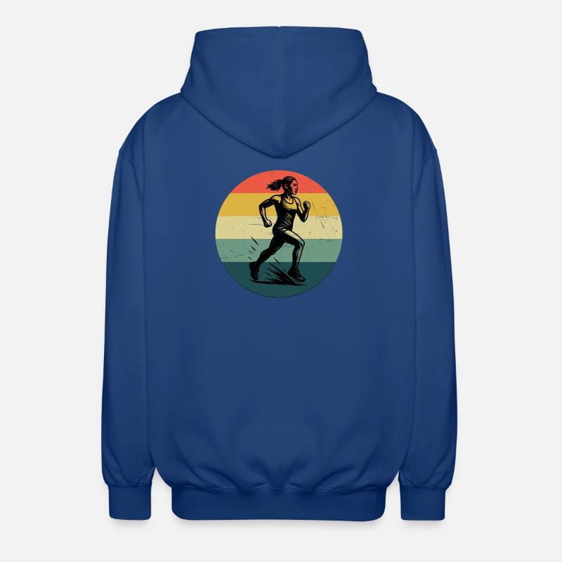 Conception compacte pour la course automobile - Veste à capuche unisexe - bleu royal