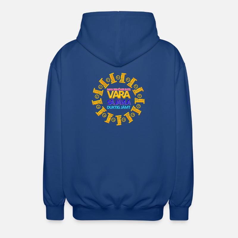 Constantly - Unisex Hooded Jacket - royal blue