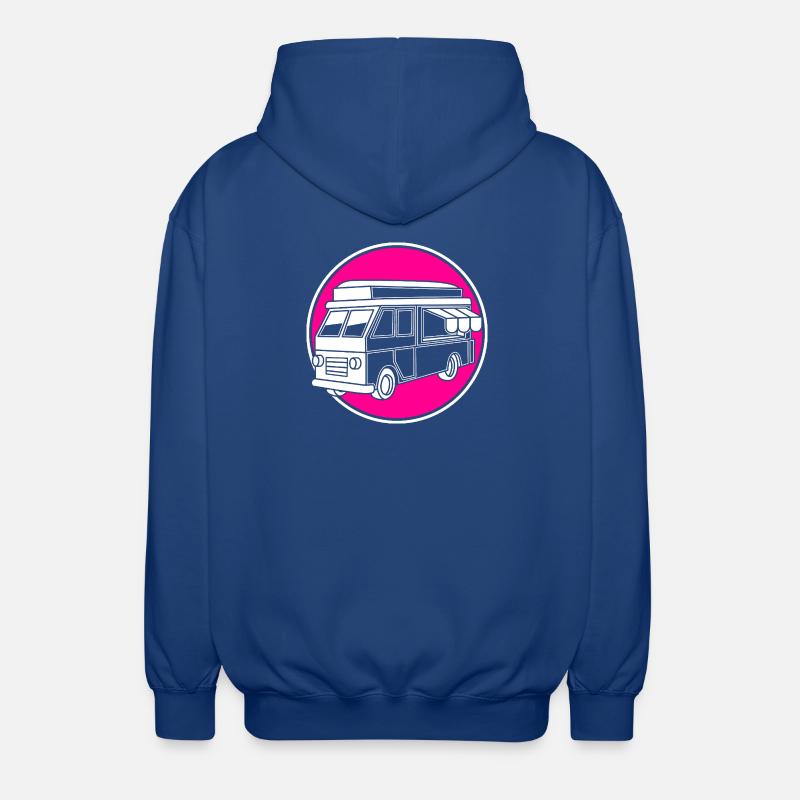 Camion de Snacks Food - Veste à capuche unisexe - bleu royal