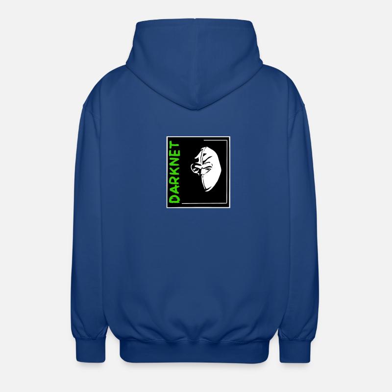 Darknet - Unisex Kapuzenjacke - Royalblau
