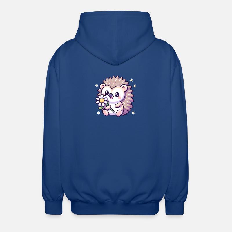 Igel Cindy - Unisex Kapuzenjacke - Royalblau