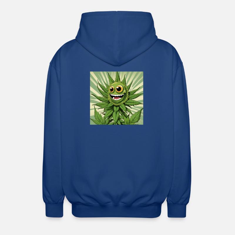 Cannabis 3 - Unisex Kapuzenjacke - Royalblau
