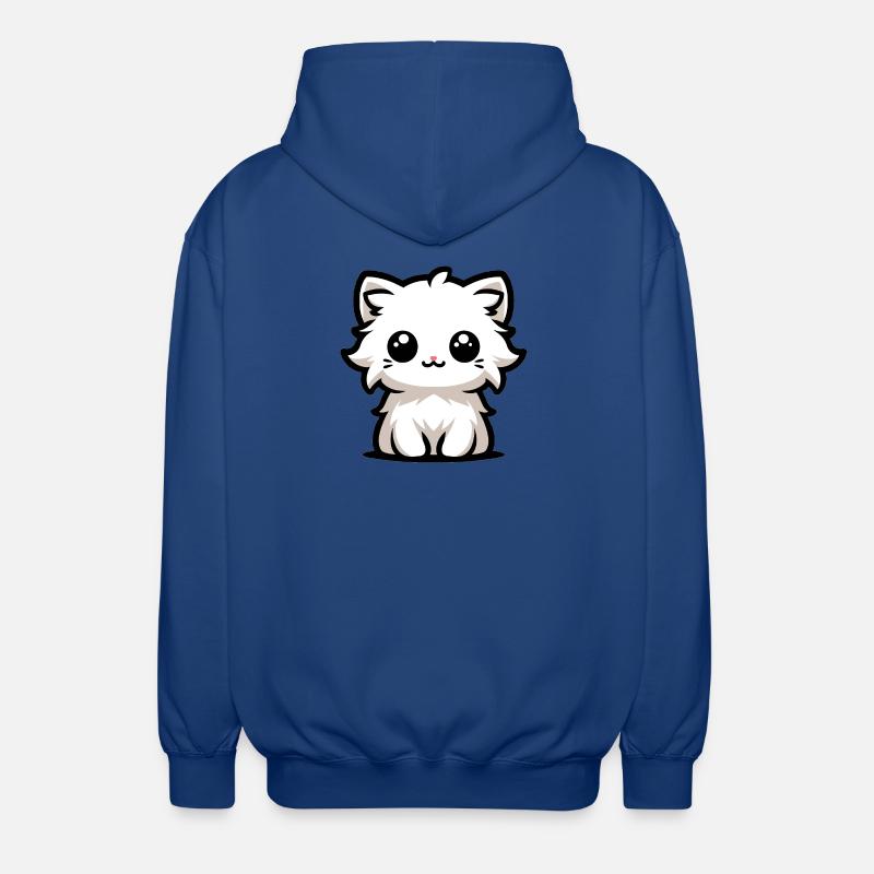 Le chaton le plus mignon - Veste à capuche unisexe - bleu royal