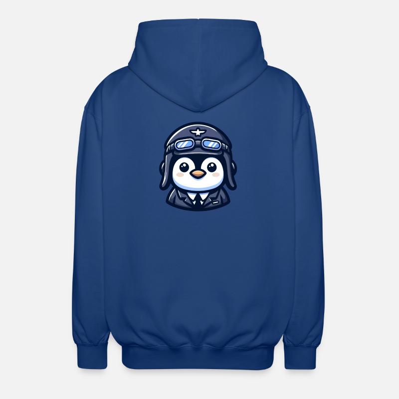 Flug der Eispiloten - Unisex Kapuzenjacke - Royalblau