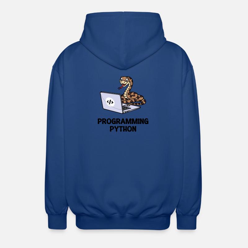 Developer Lustige Sprüche Programmierer Computer - Unisex Kapuzenjacke - Royalblau