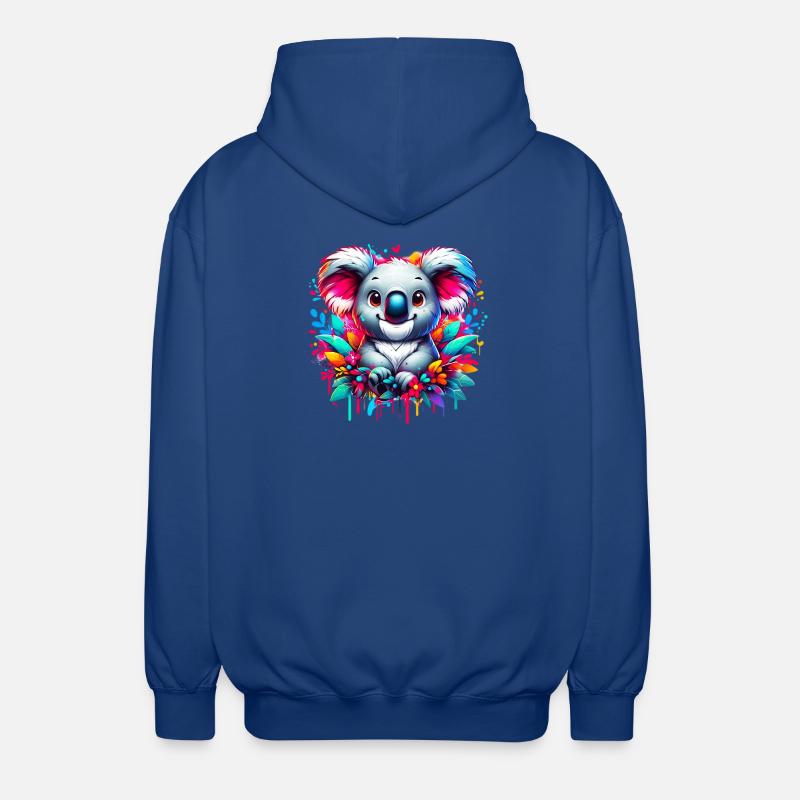 Koala - Unisex Kapuzenjacke - Royalblau
