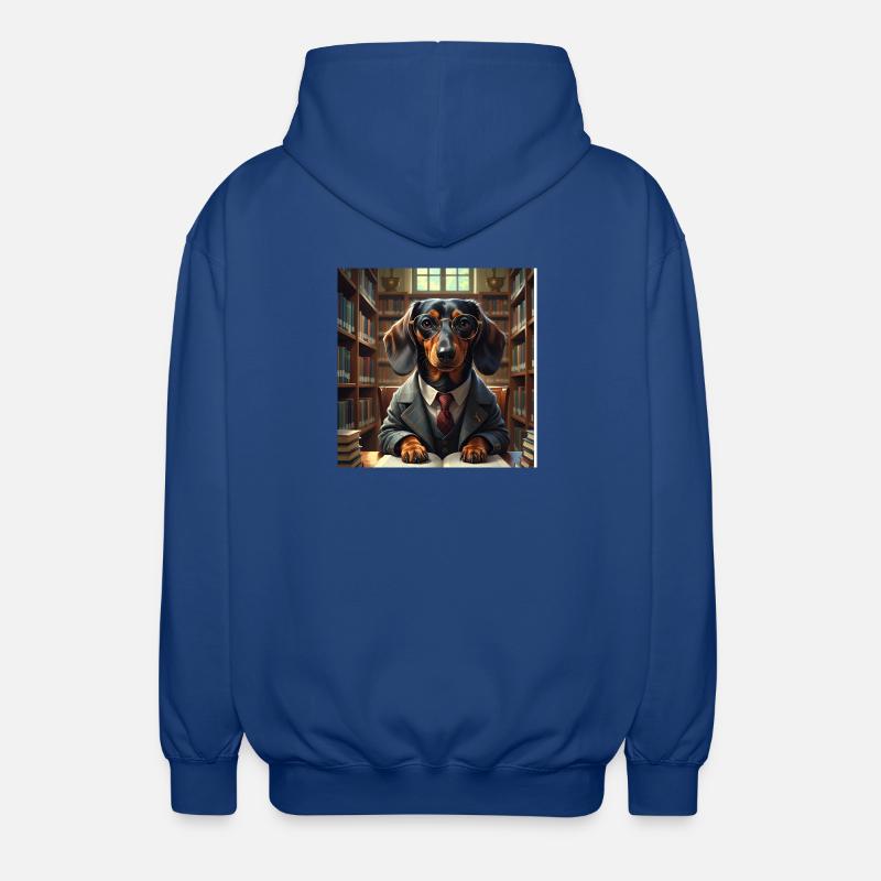 Détective de l’école Détective canin - Veste à capuche unisexe - bleu royal