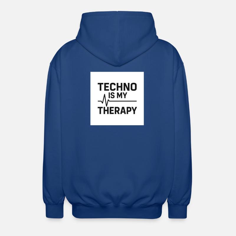 FFF2E098-3E0D-4F1A-841F-4C2C13A47547 - Unisex Kapuzenjacke - Royalblau