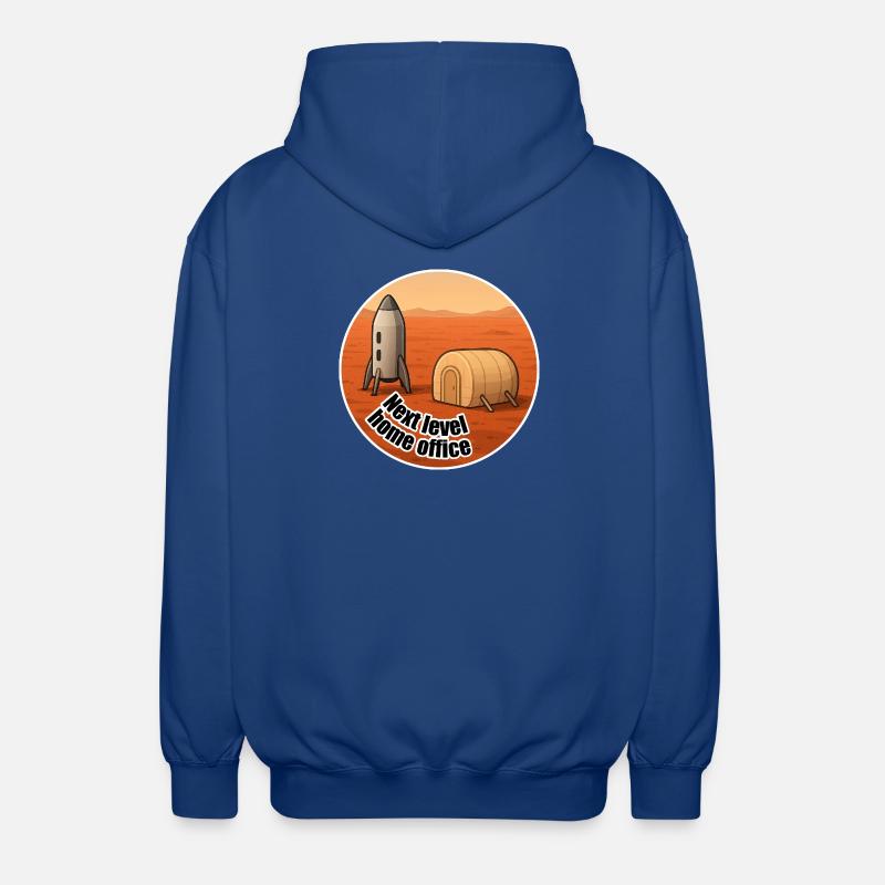 Mars Next Level Home Office - Veste à capuche unisexe - bleu royal