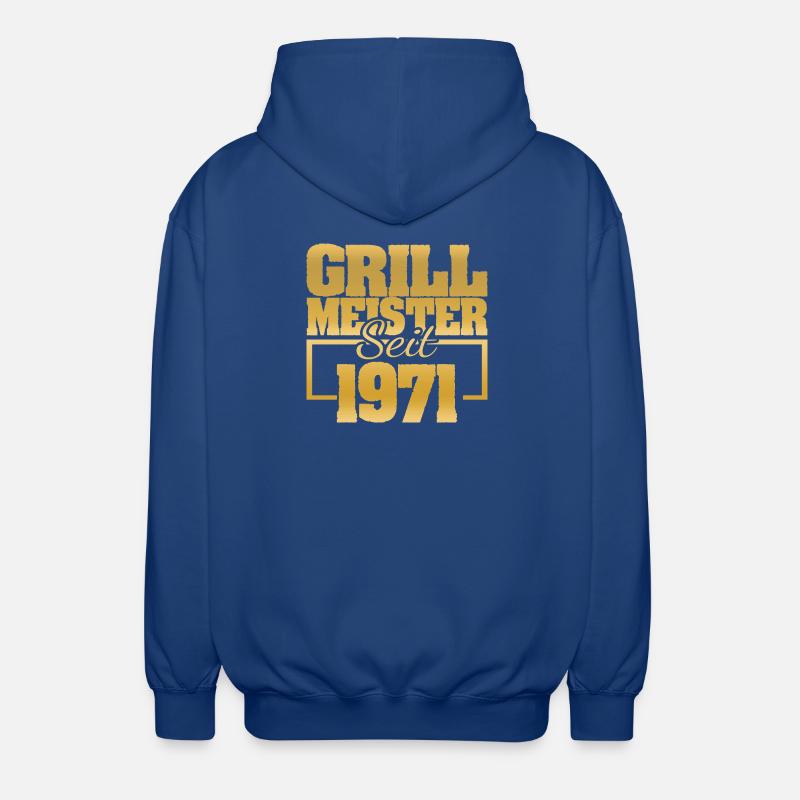 Grillen 1 - Unisex Kapuzenjacke - Royalblau