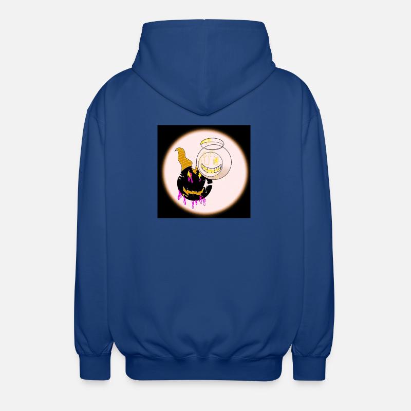 Conception d’Anges et Diables - Veste à capuche unisexe - bleu royal