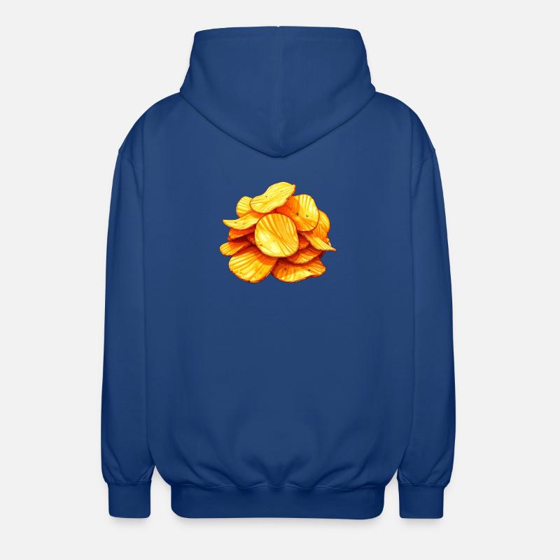 Chips - Unisex Kapuzenjacke - Royalblau