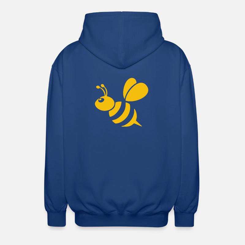 Bienchen - Unisex Kapuzenjacke - Royalblau