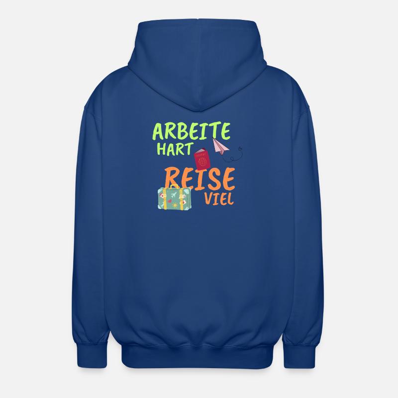 Arbeitehart - Unisex Kapuzenjacke - Royalblau