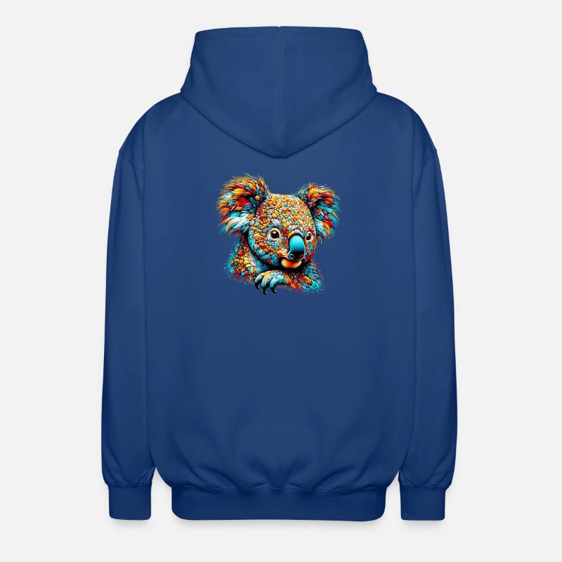 Koala - Unisex Hooded Jacket - royal blue