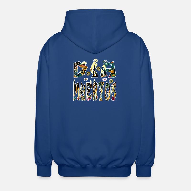 Día de los Muertos - Veste à capuche unisexe - bleu royal