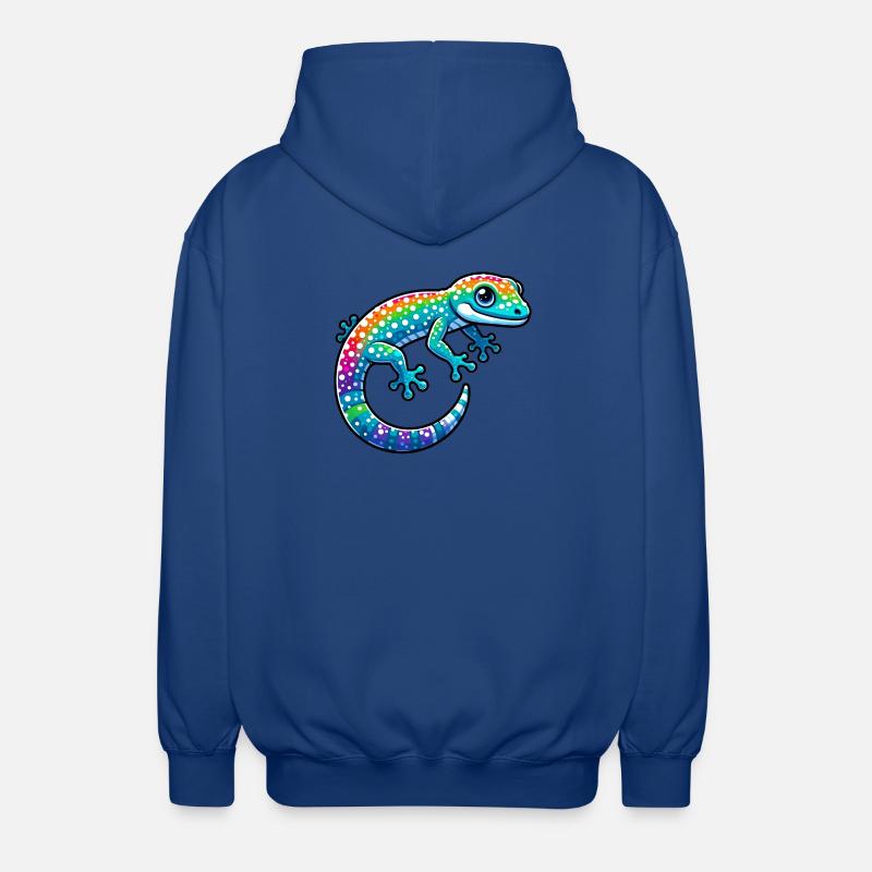 Gecko - Unisex Kapuzenjacke - Royalblau