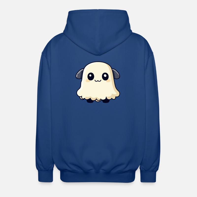 Schaf Halloween Geist - Unisex Kapuzenjacke - Royalblau