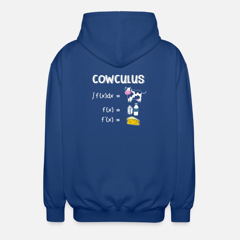 Funny Math Sayings Math Teacher - Unisex Hooded Jacket - royal blue
