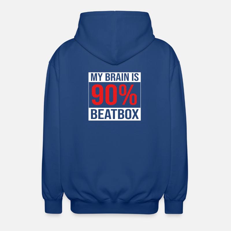Boîte à rythmes - Veste à capuche unisexe - bleu royal