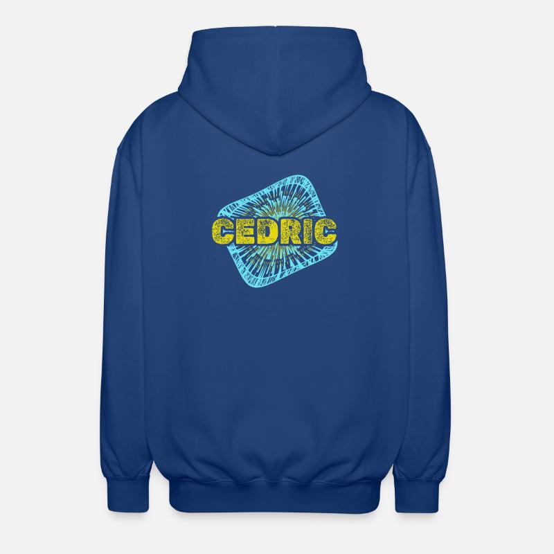 Cedric comme temps libre - Veste à capuche unisexe - bleu royal