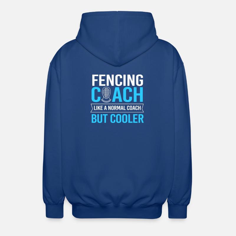 Fechten - Unisex Kapuzenjacke - Royalblau