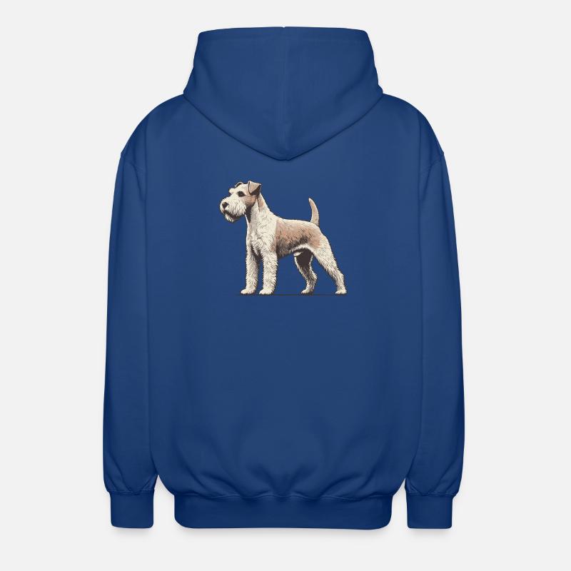 Terrier - Unisex Kapuzenjacke - Royalblau