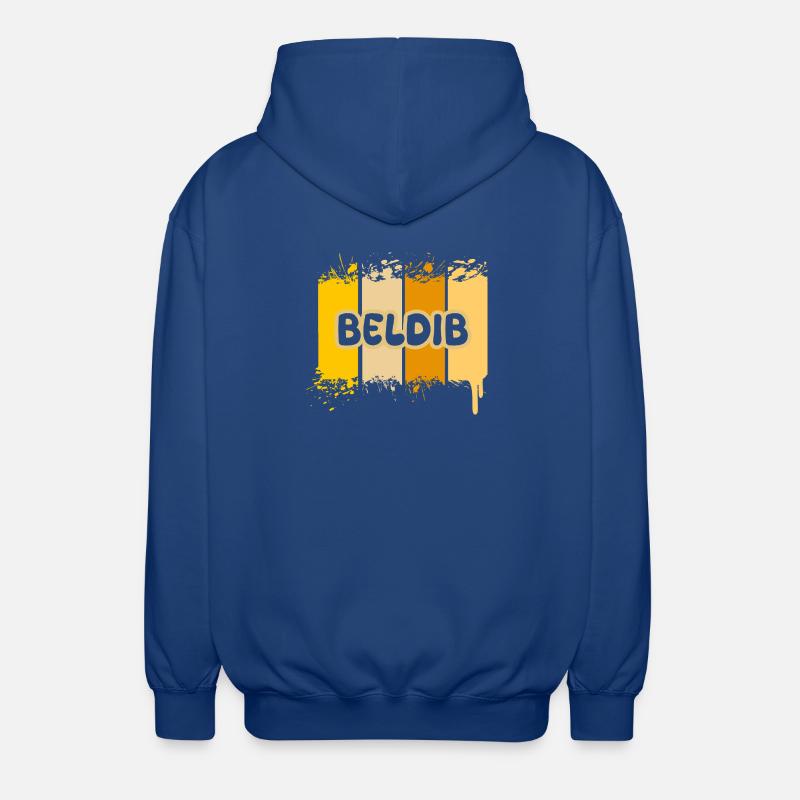 Beldib - Unisex Hooded Jacket - royal blue