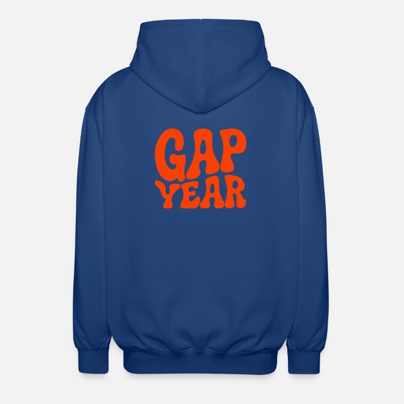 Gap Year - Unisex Kapuzenjacke - Royalblau