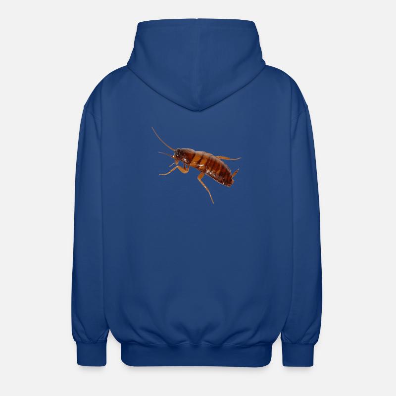 Cafard insecte cafard cafard - Veste à capuche unisexe - bleu royal