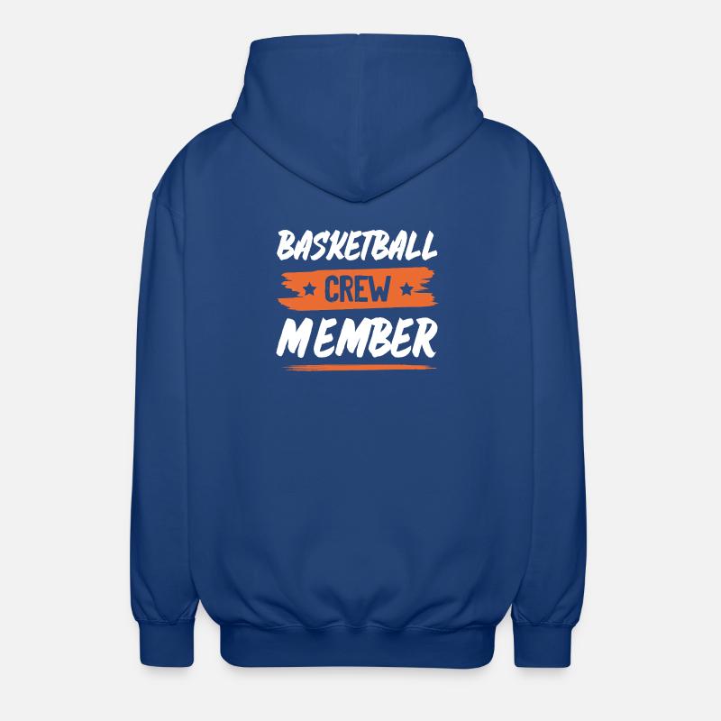 Équipe de basket-ball - Veste à capuche unisexe - bleu royal