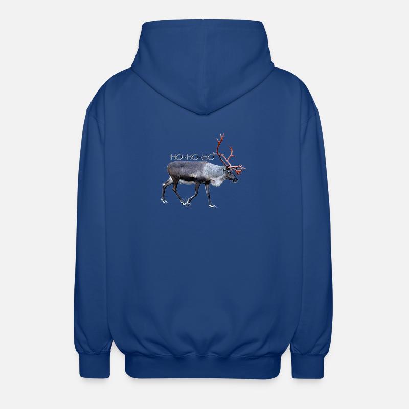 HOHOHO - Unisex Kapuzenjacke - Royalblau