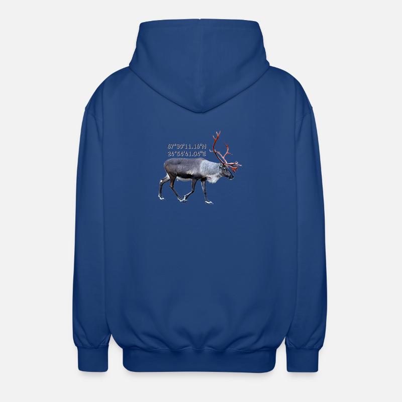 Kittilä - Unisex Kapuzenjacke - Royalblau