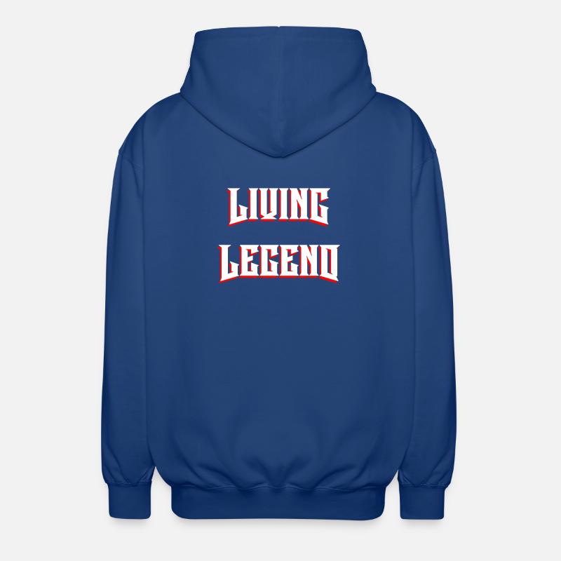 Living Legend - Unisex Hooded Jacket - royal blue