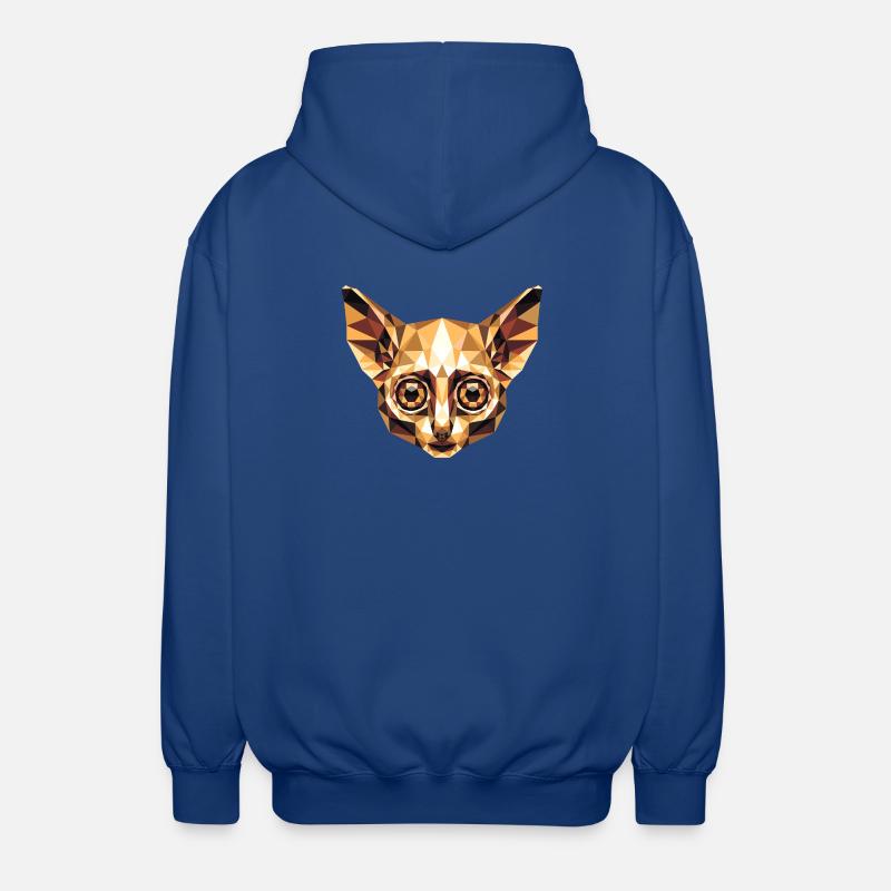 Galago Bush Baby Monkey Galagos Monkey Cute Galago - Unisex Hooded Jacket - royal blue