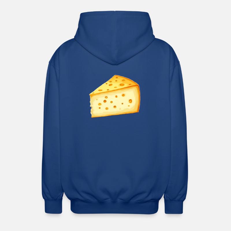 Fromage - Veste à capuche unisexe - bleu royal