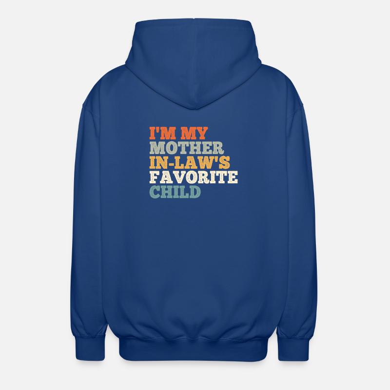 Das Lieblingskind der Stiefmutter - Unisex Kapuzenjacke - Royalblau