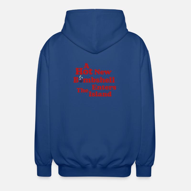 Hot New Bombshell Tee - Unisex Kapuzenjacke - Royalblau