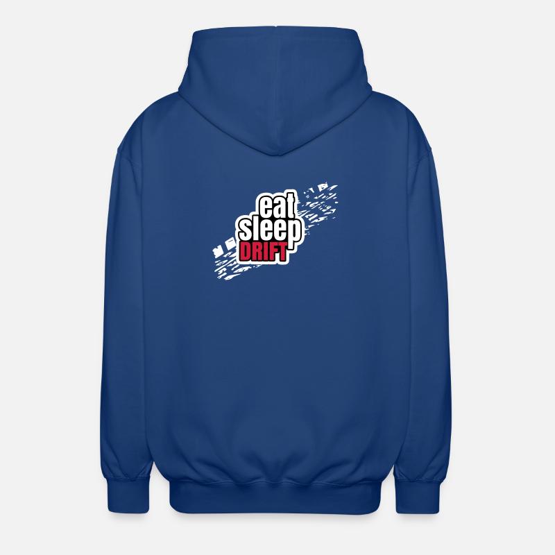 Eat Sleep Drift - Unisex Kapuzenjacke - Royalblau