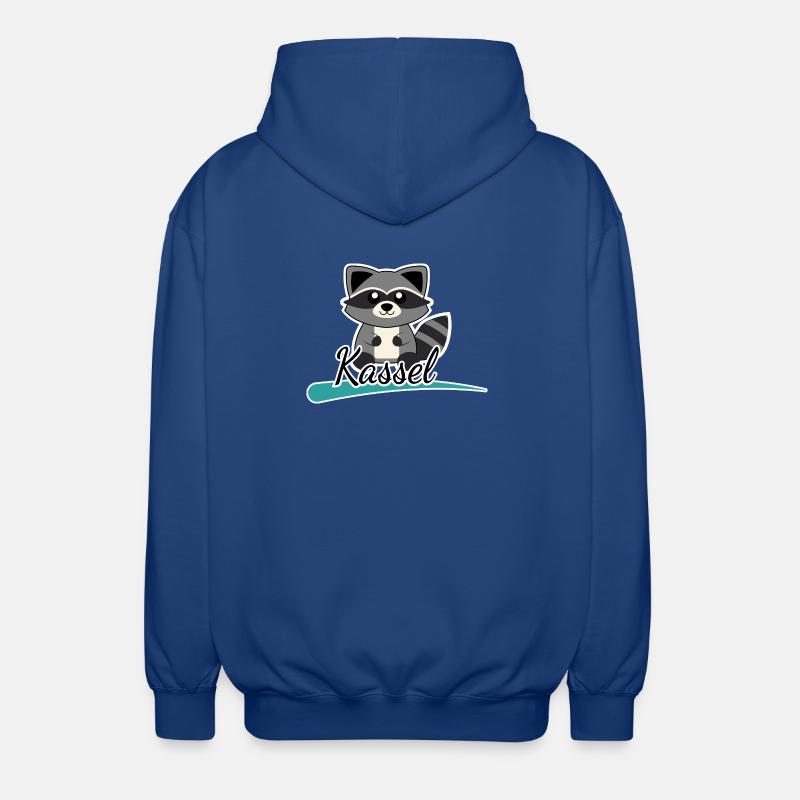 Kassel Waschbär - Unisex Kapuzenjacke - Royalblau