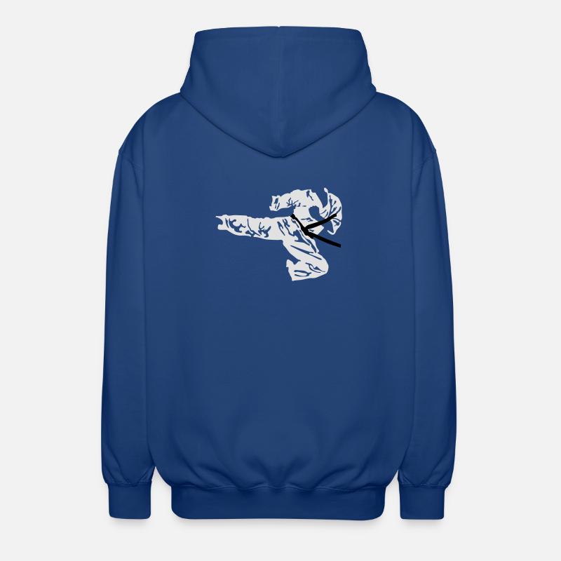 Karate - Unisex Kapuzenjacke - Royalblau