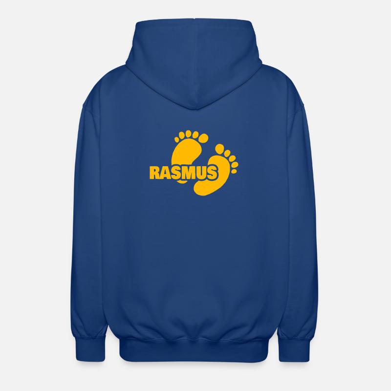 Gift for Rasmus - Unisex Hooded Jacket - royal blue