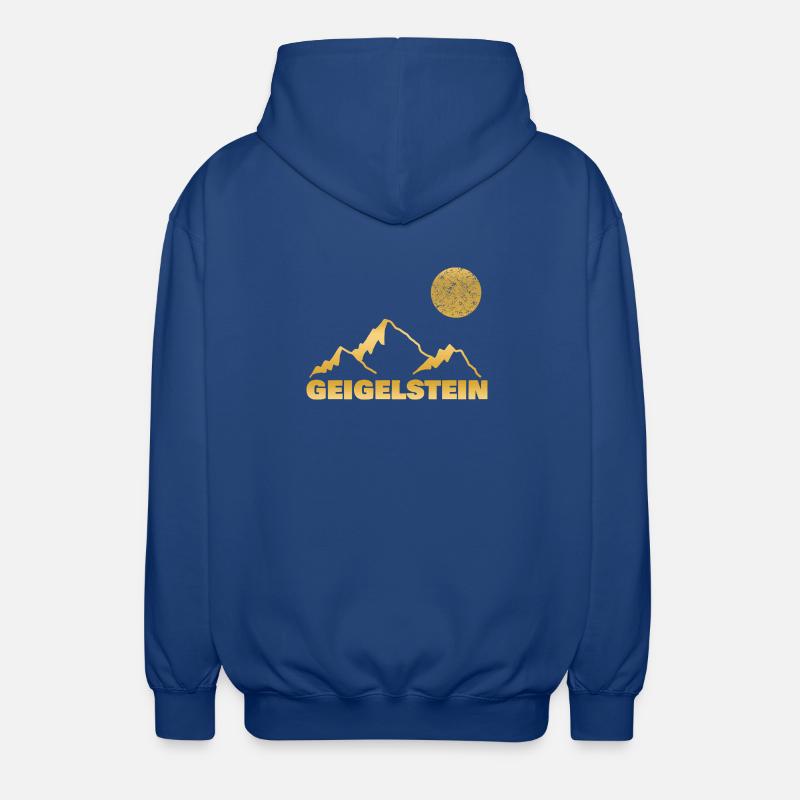Geigelstein - Veste à capuche unisexe - bleu royal