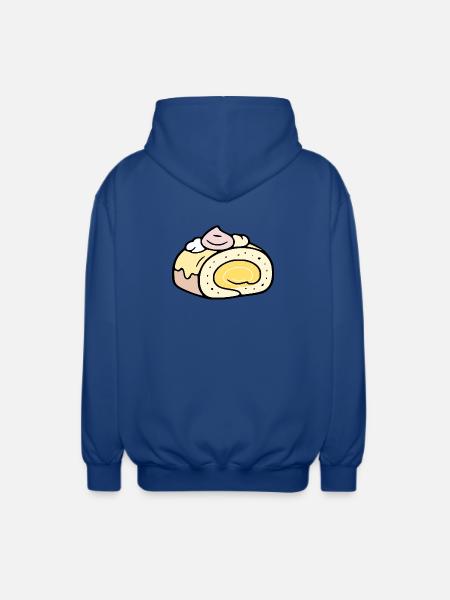 Summer Roll Cake - Unisex Hooded Jacket - royal blue