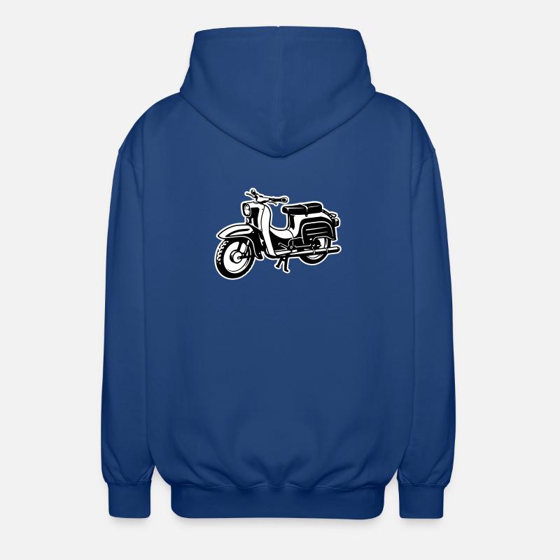 Schwalbe - two-tone - Unisex Hooded Jacket - royal blue