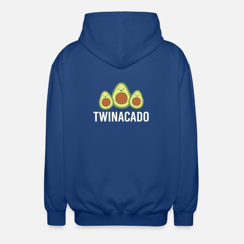 Zwilling Mutter Zwillinge Mama Geschenk - Unisex Kapuzenjacke - Royalblau